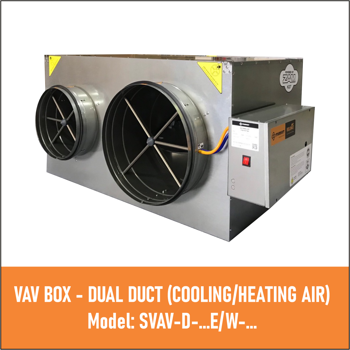 Dual Duct Type VAV Box